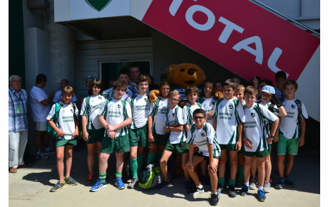 Les minimes au Hameau à Pau