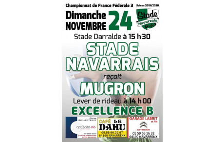 Matchs séniors à Navarrenx