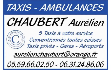 AMBULANCE / TAXIS  CHAUBERT AURELIEN